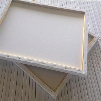 China Painting Blank Stretched Painting Canvas With Wooden Frame For Acrylic Paintings 40*50cm for sale