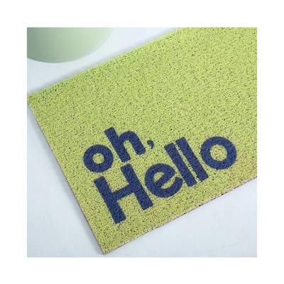 China Modern Professional Scraper Mat Indoor Outdoor Entryway Welcome Mats With Backing For Shoe Floor Door Manufacturing for sale