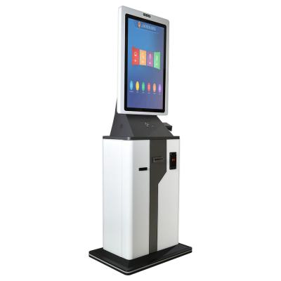 China Convenient Check In Kiosk with Card Dispenser and Android/Linux/Win7/8/10/11 Operating System for sale