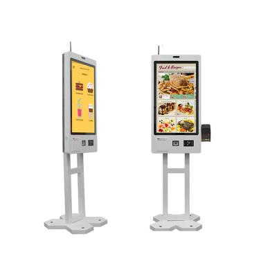 China Zelfbestelkiosk in restaurant Cash POS Ordennummer Wandmontage Informatie kiosk Te koop