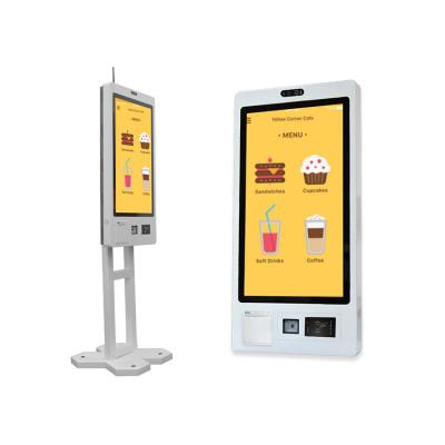 China Capacitive Screen Self Ordering Kiosk for Hospital and Retail Wall Mounted Te koop