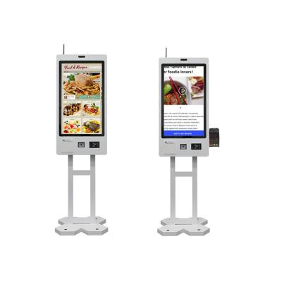 China Touch Screen Self Service Payment Kiosk With QR Scanner/NFC Reader zu verkaufen