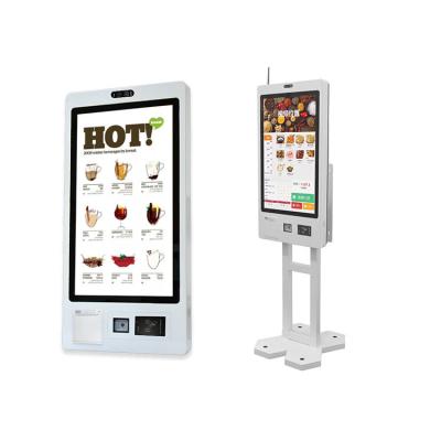 China WiFi Self Ordering Kiosk Restaurant Food Order Machine for sale