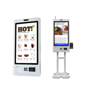 Cina 23'' Screen Payment Terminal Kiosk For Restaurant in vendita