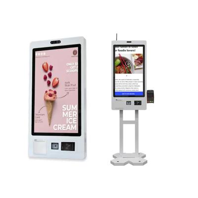 China Hotel Restaurant Supermarket Smart Parking Kiosk Self Service Bank cash accepting kiosk for sale