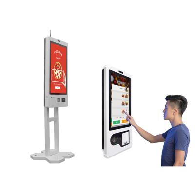 China 32 Zoll Self Checkout Machines Kiosk Automatische Touch Screen Selbstbestellungsmaschine zu verkaufen