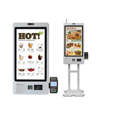 China Restaurants Touchscreen Digital Signage KioskFast Food QR Selbstbedienungs-Bestellkiosk zu verkaufen