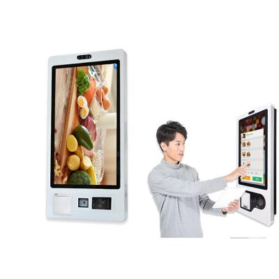 China 32inch Self Cashier Machine Kiosk Kassensystem Self Pay Machine zu verkaufen