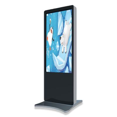 China Advertising Players Digital Signage Kiosk 55inch High Brightness Lcd 4k Poster en venta