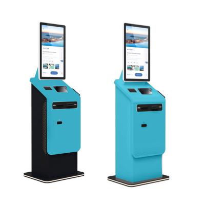 Cina Self-service Hotel Check-in Kiosk with Thermal Printer and Magnetic Card Ticket Type in vendita