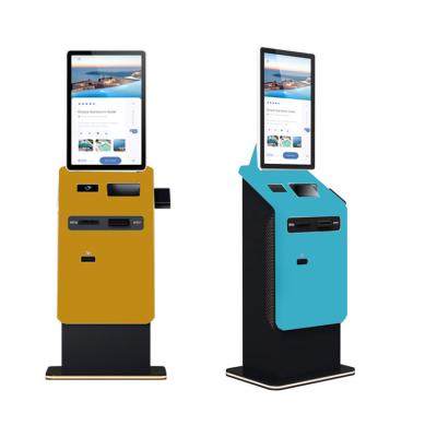 China Crtly Dual Screen Self Service Kiosk QR Code Touch Screen Integrated Information Kiosk Cash Payment Kiosk zu verkaufen