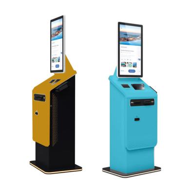 Китай Crtly Touch Screen Self Service Booth Printer Bill Cash Payment Kiosks Car Wash Self Check In Kiosk продается