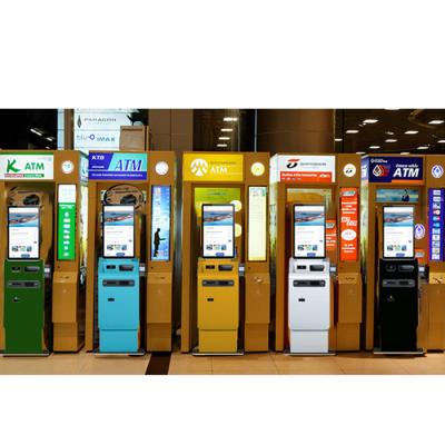 China Crtly Lottery Ticket Vending Machine Bus Station Cash Recycling Machine Currency Exchange à venda