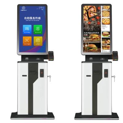 China Anpassbarer und schlanker Self-Service-Lebensmittelkiosk mit thermischem Drucker zu verkaufen