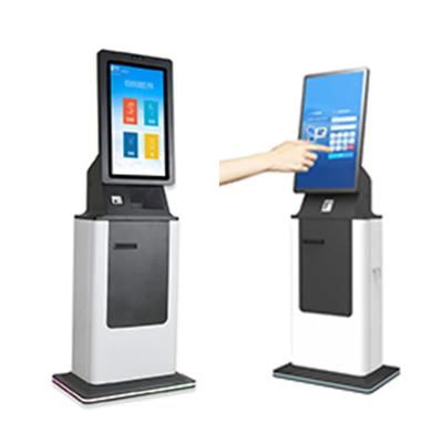 China Self Service Hotel Kiosk with Thermal Printer and Automatic Card Dispenser for sale