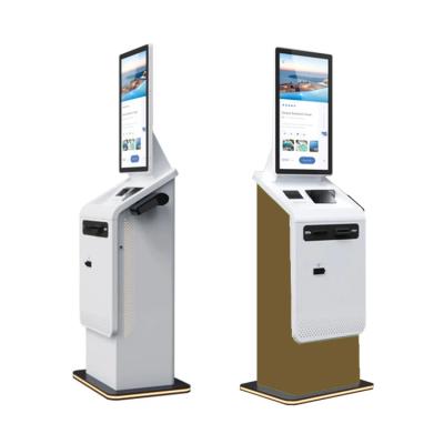 China Self Service Restaurant Kiosk With Customizable Colors And FHD Resolution For Ticket Printing zu verkaufen