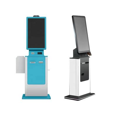 China FHD Self Service Touchscreen Kiosk With Optional QR Code And RFID en venta