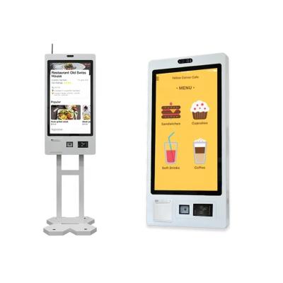 China Wandmontierbares Restaurant-Selbstbestellkiosk mit Ticketendruck und RFID-Leser zu verkaufen