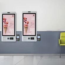 China 1920X1080 Android/Win7/8/10 OS Selbstbestellkiosk mit 10-Punkte-Touchscreen für Wandmontage zu verkaufen