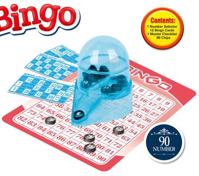 China Eco-friendly Material YIWU ALLAHINE Children's Educational Bingo Games Toys Family Game Beginning Bingo Board Game for sale