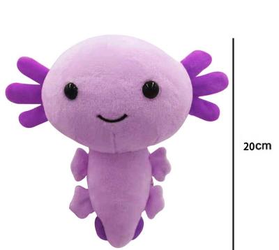 China YIWU ALLSHINE 2022 New Axolotl Axolotl Cute Stuffed Plush Toy Salamander Cartoon Speelgoed Axolotl Promotional Mexican Plush Dolls for sale