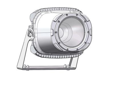 China SAA Led High Mast Light 60000lm 500W Industrial Led Flood Lights for sale