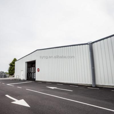 China environmental friendly steel structure warehouse angar prefabricated industrial metal building materials for sale