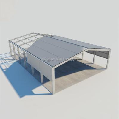 China Environmentally Friendly Metal Building Materials Construction Gable Frame Prefabricated Industrial Steel Structure Warehouse for sale