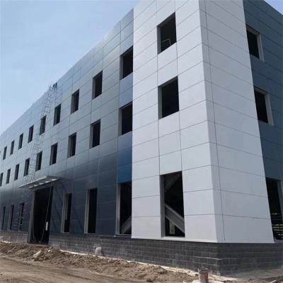 China framed eco-friendly steel structure commercial office building , structural steel truss prefab construction with drawing for sale