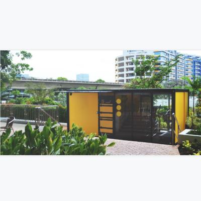 China Light weight/soundproof/fireproof/waterproof top selling prefab house cheap modular prefab steel house trailers from factory for sale