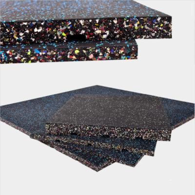 China 2 in. 50 x 50 Thick Non-Toxic Rubber Gym Mat Use For Gym For Sales From Wholesale for sale