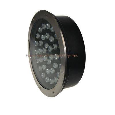 China 30cm Diameter Waterproof IP67 Roundquality waterproof inground led light 36W RGB White Color for sale