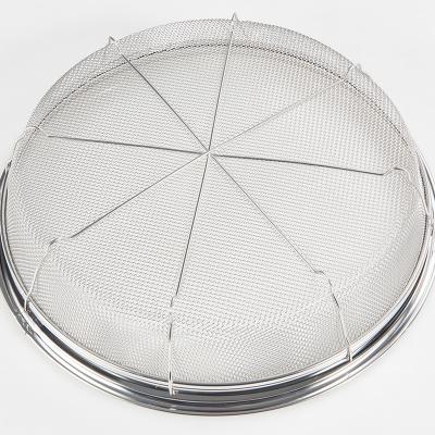 China Factory Direct Sale Stainless Steel Strainer Set Viable High Grade Colander for sale