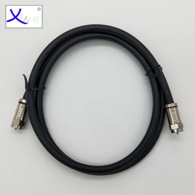 China IP67 RG-6 waterproof coaxial cable 2ft with male to male F connector 1 for sale