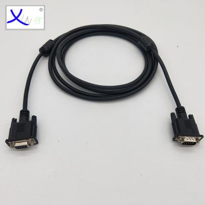 China Cold-resistant 9 dB Male to Female RS232 Serial Adapter Cable VGA DB9 Serial Extension Cable for sale