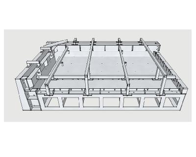 China Prestressed Concrete Balcony Mold / Prestressed Concrete Veranda Mold for sale