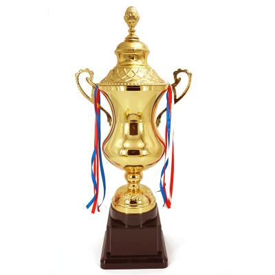 China Custom High Quality Europe Sports Games Trophies Dance Metal Cup Winning Trophy for sale