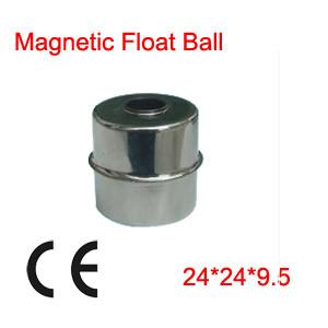 China 24X24X9.5mm Magnetic Stainless Steel Float Ball for sale