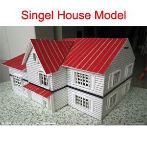 China handmade single house moulding 004 for sale