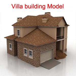 China 3D retro house moulding/ mini building model 005 for sale