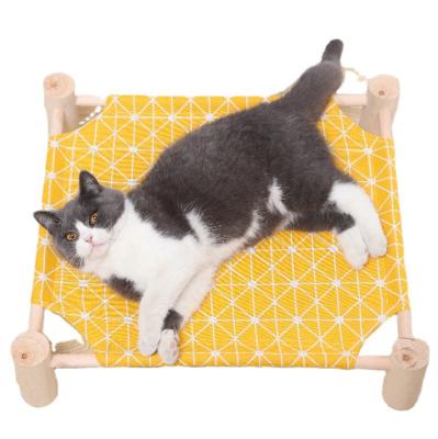 China Sustainable Pet Cushion Bed For Cats Or Small Dog Bottom Super Soft Durable Anti-Slip And Water Resistant Pet Fabric Supplies for sale