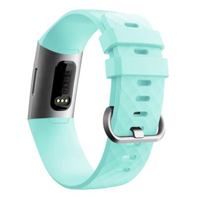 China For Fitbit Watch Custom Hot Selling Silicone Watch Band For Fitbit Charging Replacement Watch Strap for sale