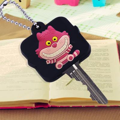 China China Custom Silica Gel Car Soft Key Covers / Key Socket With Cartoon Patterns for sale