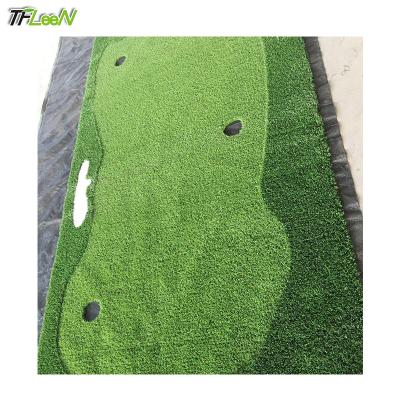 China Mini Golf Putting Green Grass Craft Artificial Turf Practice Portable Anti-Skid Turf Mat For Home for sale