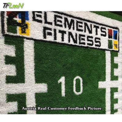 China Indoor and outdoor sports artificial turf decoration synthetic grass easy to clean durable for outdoors or indoors gym fitness track for sale