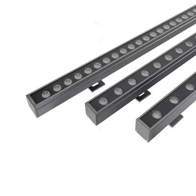 China Hotel Custom Adjustable Aluminum Project Waterproof IP65 DC24V DMX512 Outdoor Wall Mounted Led Seal Light for sale