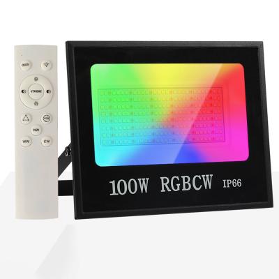 China Remote Control Garden RGB 30W RGB Full Color Laser Flood Light Led String Lights For Outdoor Decoration Garden Yard Lighting for sale