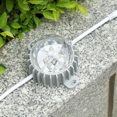 China LANDSCAPE hotel villa club garden outdoor lighting waterproof IP65 aluminum led RGB DMX512 pixel lamp led dot lights for sale