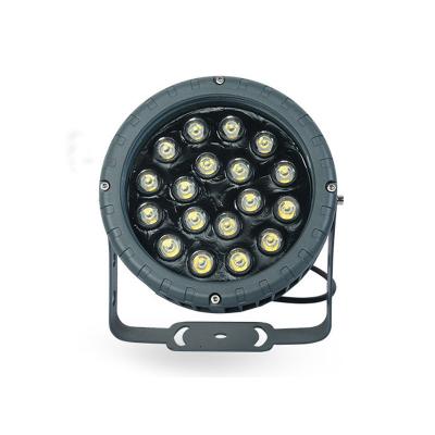 China Aluminum Theme Park Theme Park Waterproof IP65 Tree Lamps RGB Flood Lamp Green Outdoor Garden Flood Lights for sale