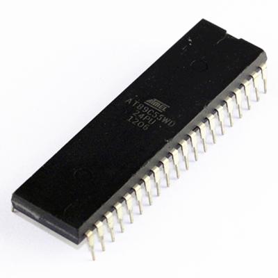 China - 40-Pin 8051 CISC 20KB IC MCU 5V PDIP to 8 Bit Flash Microcontroller AT89C55WD-24PU MCU for sale